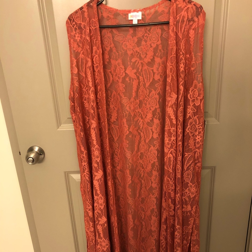 Lularoe Lace Joy Vest 🌺